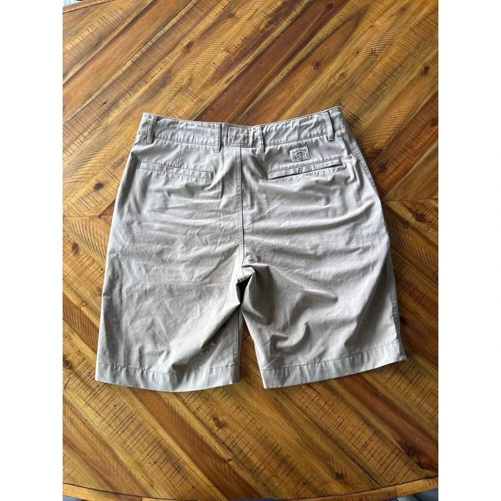Faherty All Day Shorts Men’s 31 Khaki 9 Inch Stretch